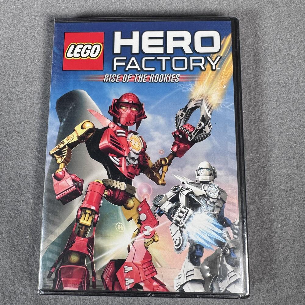 LEGO Hero Factory Rise Of The Rookies DVD Movie 2010 New Sealed Region 1